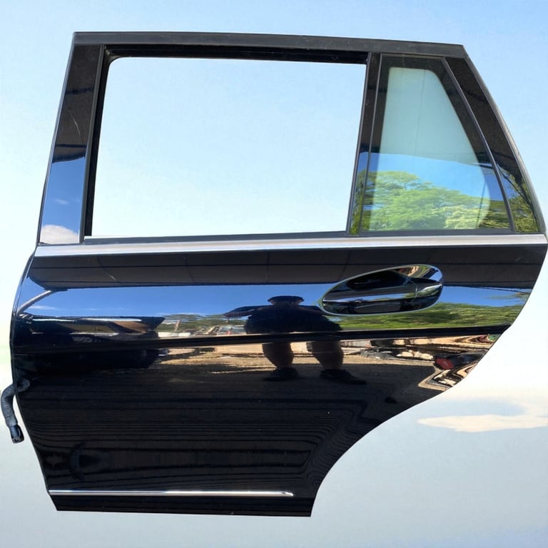 Tür Mercedes-Benz W204 C197 Hinten Links Schwarz Door Porta Porte