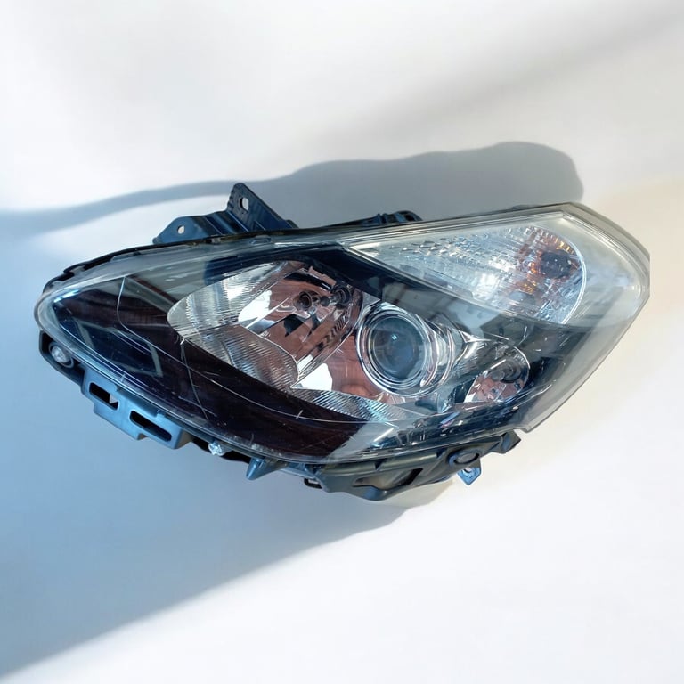 Frontscheinwerfer Renault Clio III 260606716R Links Scheinwerfer Headlight