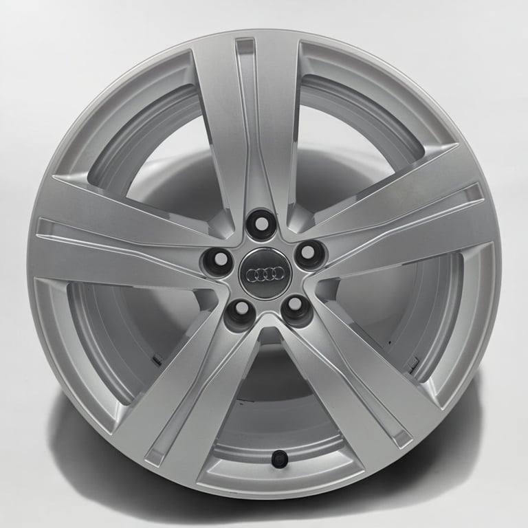 4x Alufelge 18 Zoll 8.0" 5x112 25ET Glanz Silber 4M0601025 Audi A5 Rim Wheel