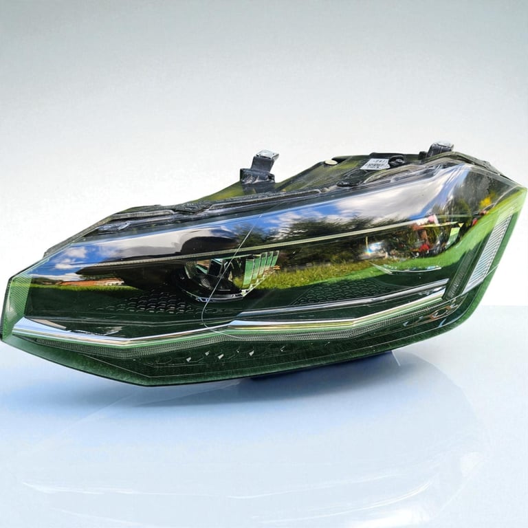 Frontscheinwerfer VW Polo 2G1941035H Halogen Links Scheinwerfer Headlight