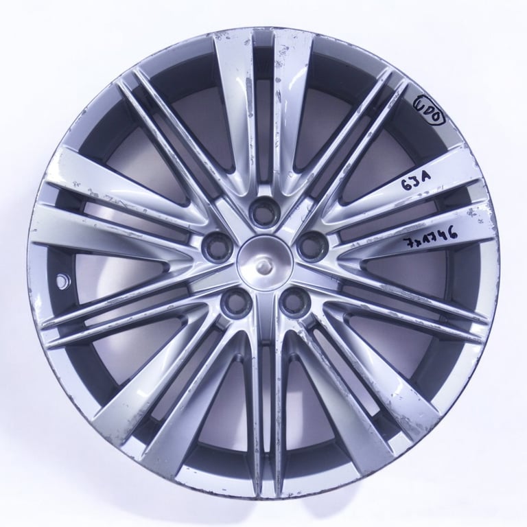 1x Alufelge 17 Zoll 7.0" 5x100 46ET Glanz Silber 6JA601025E Seat Toledo
