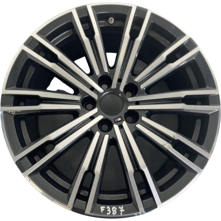 1x Alufelge 18 Zoll 8.5" 5x112 40ET Glanz Graphit 8089891 BMW G20 Mg Rim Wheel FEL8913370907za