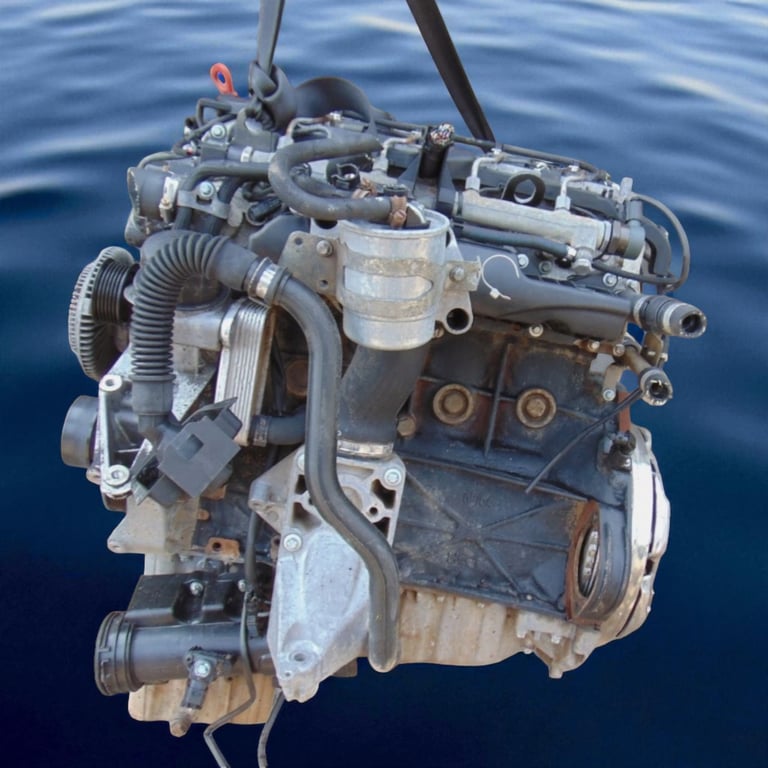 Motor Mercedes-Benz Viano W639 646983 2.2 CDI 88PS 65kW 197TKm Diesel Unkomplett