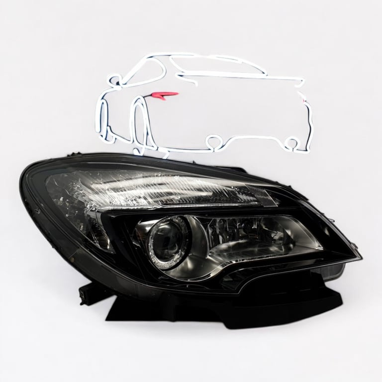 Frontscheinwerfer Opel Mokka 95386946 Xenon Rechts Scheinwerfer Headlight