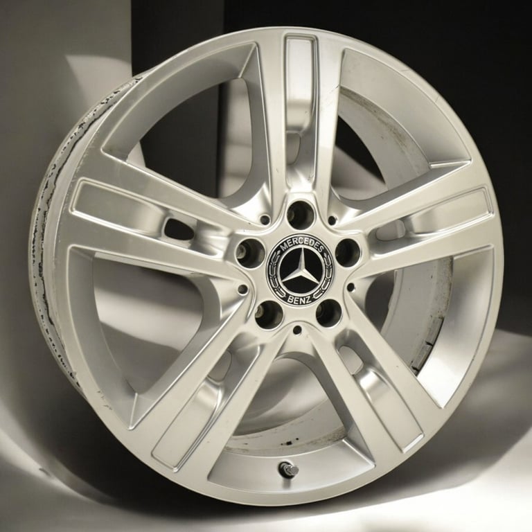 4x Alufelge 18 Zoll 8.0" 5x112 60ET Glanz Silber A1644015702 Mercedes-Benz W164 FEL6270431783qg