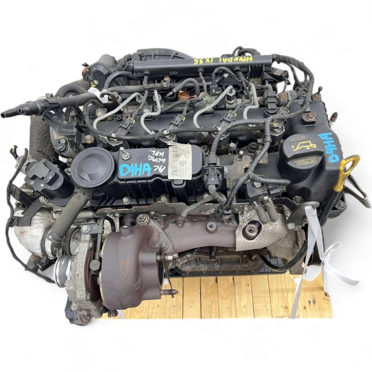 Motor Hyundai Ix35 D4HA 2.0 CRDI 136PS 2010 Diesel Engine Komplett MOT9443641089xl