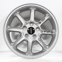 Laden Sie das Bild in den Galerie-Viewer, 1x Alufelge 15 Zoll 6.0&quot; 5x100 55ET Glanz Silber Subaru Legacy Impreza Rim Wheel