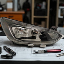 Laden Sie das Bild in den Galerie-Viewer, Frontscheinwerfer Ford Focus JX7B-13W029-CE LED Rechts Scheinwerfer Headlight SCH6970738448mg