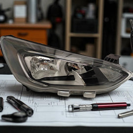 Frontscheinwerfer Ford Focus JX7B-13W029-CE LED Rechts Scheinwerfer Headlight SCH6970738448mg