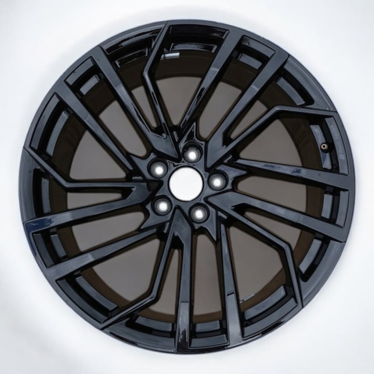 1x Alufelge 20 Zoll 9.0" 5x112 22ET Glanz Schwarz 8W0601025FE Audi A4 Rim Wheel FEL7328735904wj