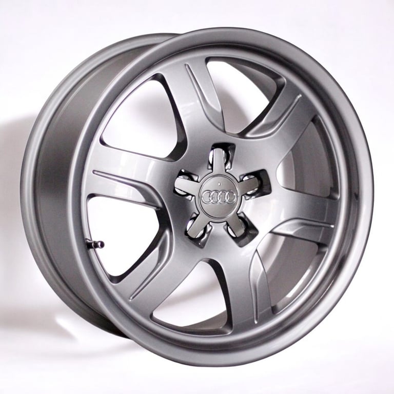 4x Alufelge 17 Zoll 7.5" 5x112 28ET Glanz Grau 8T0601025B Audi A5 Rim Wheel FEL6704401504ye
