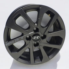 Load image into Gallery viewer, 1x Alufelge 15 Zoll 6.0&quot; 4x100 47ET Matt Grau Q0400ADE05 Hyundai I20 Iii