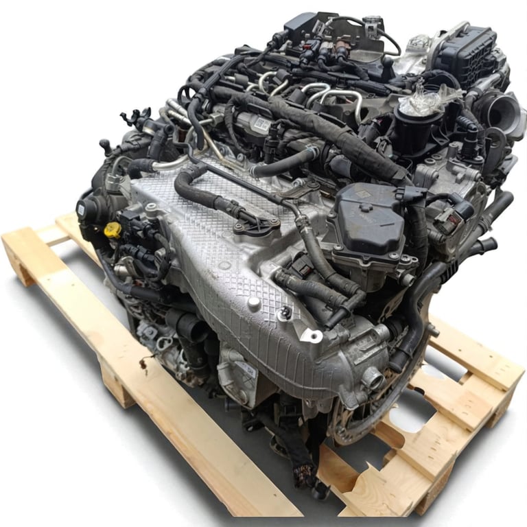 Motor VW Tiguan DTS 2.0 TDI 150PS 110kW 2022 Benzin Engine Komplett