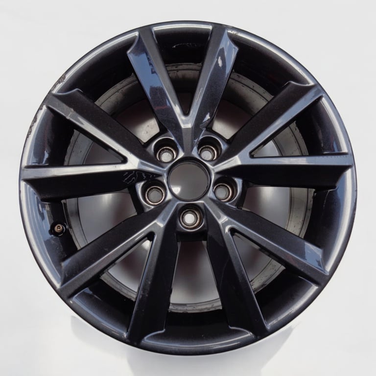 1x Alufelge 16 Zoll 7.0" 5x100 46ET Glanz Graphit 5JA601025P Mg Rapid Rim Wheel FEL8904224181vu