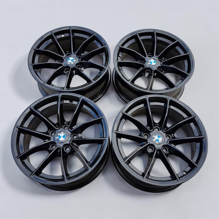4x Alufelge 16 Zoll 6.5" 5x112 22ET Glanz Schwarz 6876921 BMW 3 G21 G20 FEL4391903376xr