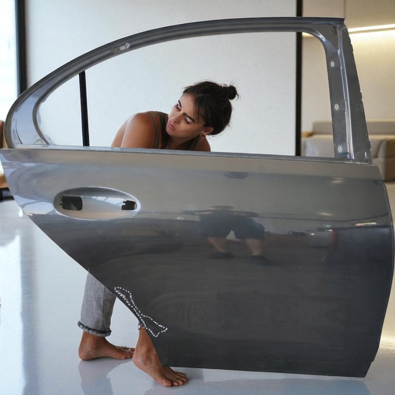 Tür Mercedes-Benz W206 Hinten Rechts Door Porta Porte