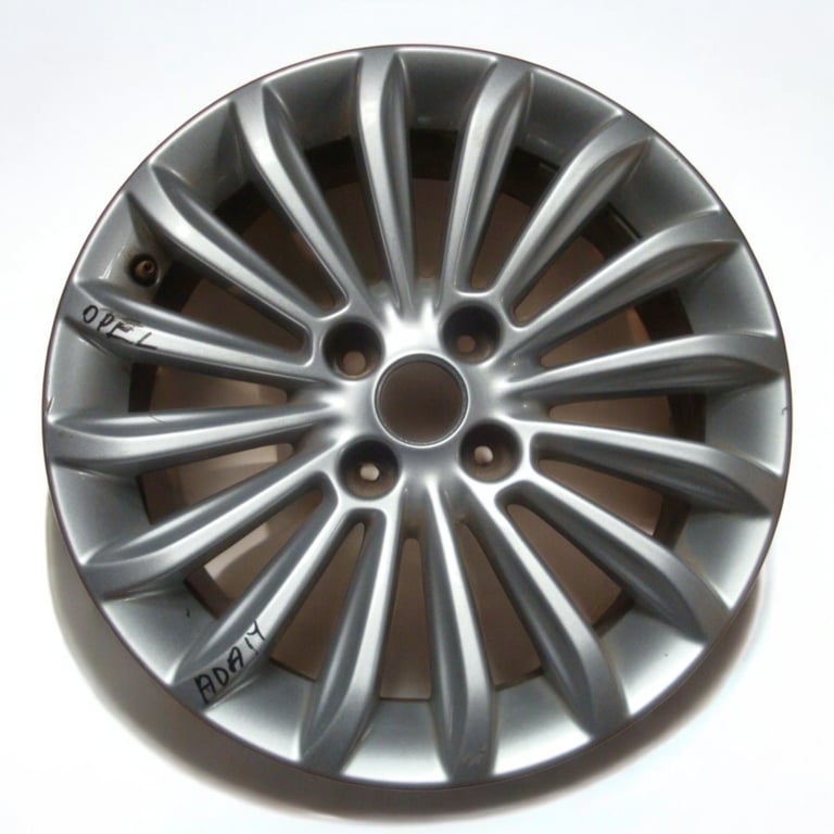 1x Alufelge 16 Zoll 6.5" 4x100 40ET Glanz Silber OP071 Opel Corsa Rim Wheel