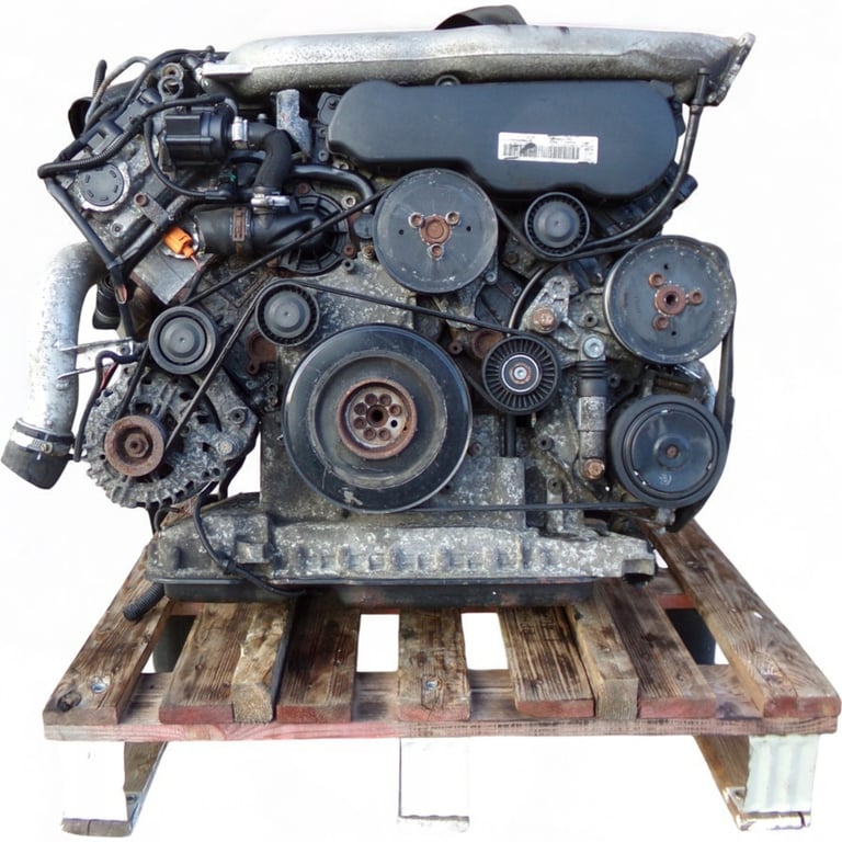 Motor Audi B8 CAMA 2.7 TDI 190PS 140kW 139TKm Diesel Engine Unkomplett MOT4870405595pk