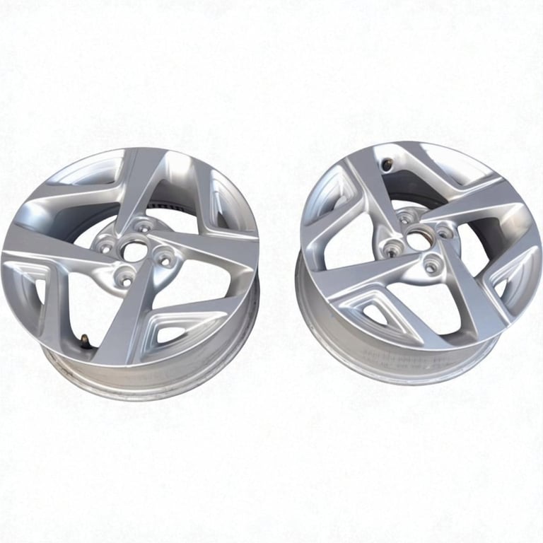 1x Alufelge 15 Zoll 6.0" 4x100 48ET Glanz Silber 52910-K7100 Hyundai Rim Wheel FEL9502455999jy