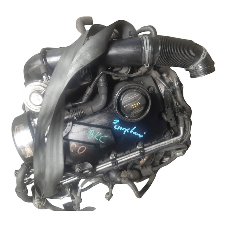 Motor VW Golf V BKC 1.9 TDI 105PS 77kW 183TKm 2003 Diesel Engine Komplett