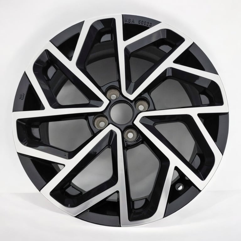 1x Alufelge 17 Zoll 6.5" 4x100 50ET Glanz Graphit KE409-5F210 Nissan Micra K14