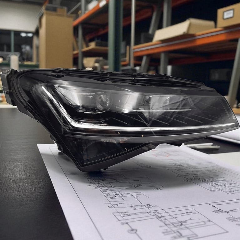 Frontscheinwerfer Skoda Superb III 3V1941016D LED Rechts Scheinwerfer Headlight