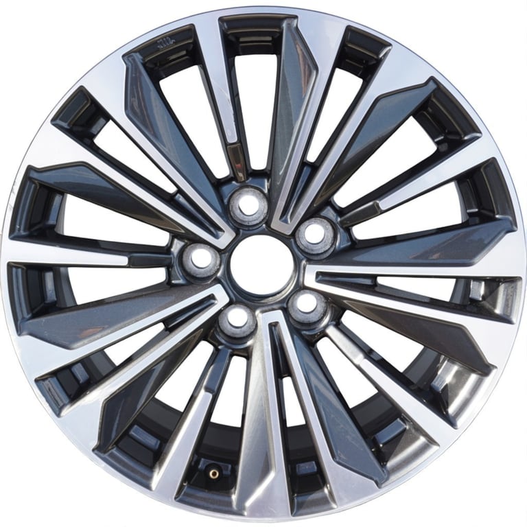 1x Alufelge 17 Zoll 7.5" 5x114.3 40ET 8908-3 Toyota X Rim Wheel