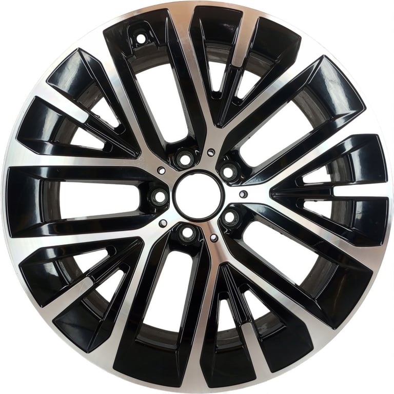 1x Alufelge 19 Zoll 8.5" 5x112 30ET Glanz Schwarz A2144014100 Mercedes-Benz FEL3762252138vf