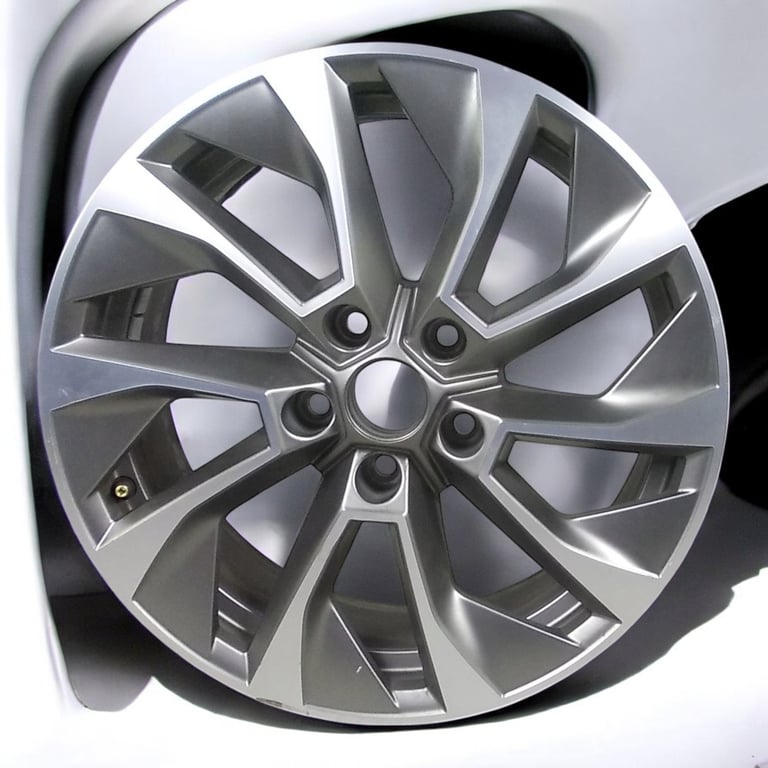 1x Alufelge 17 Zoll 7.0" 5x112 45ET Glanz Grau 57A601025AB Skoda Karoq Rim Wheel