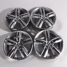 Laden Sie das Bild in den Galerie-Viewer, 4x Alufelge 18 Zoll 7.5" 5x112 51ET Glanz Silber 7850456 BMW F39 F48 Rim Wheel FEL5814302792vt