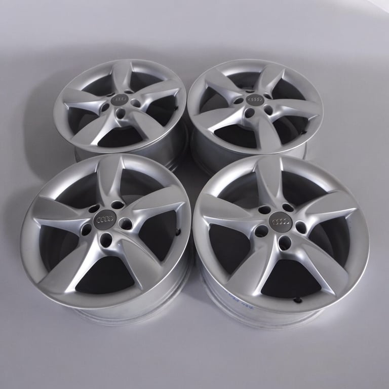 4x Alufelge 17 Zoll 7.5" 5x112 37ET Glanz Silber 4G0071497 Audi C7 4 Rim Wheel FEL1279375460pa