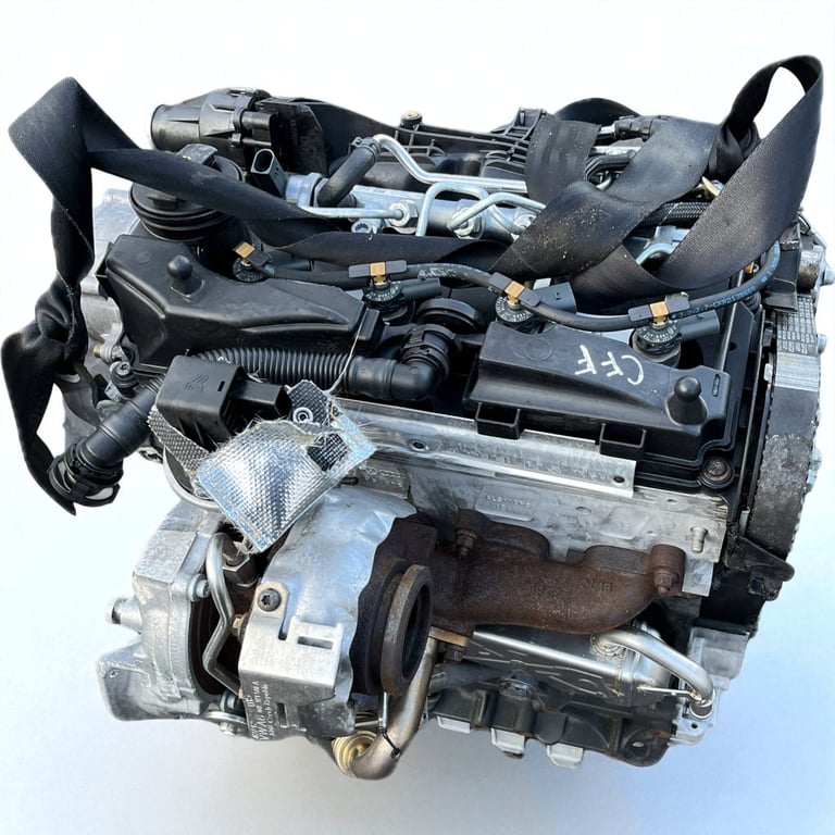 Motor Audi Seat Skoda VW A3 Jetta I CFF 2.0 TDI Diesel Engine Komplett