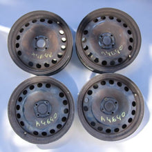 Laden Sie das Bild in den Galerie-Viewer, 4x Alufelge 16 Zoll 6.5&quot; 4x100 40ET Silber Opel Corsa E Rim Wheel