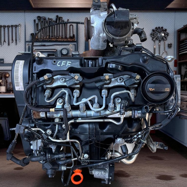 Motor Audi Seat Skoda VW CFF 2.0 TDI 90TKm 2010 Diesel Engine Komplett