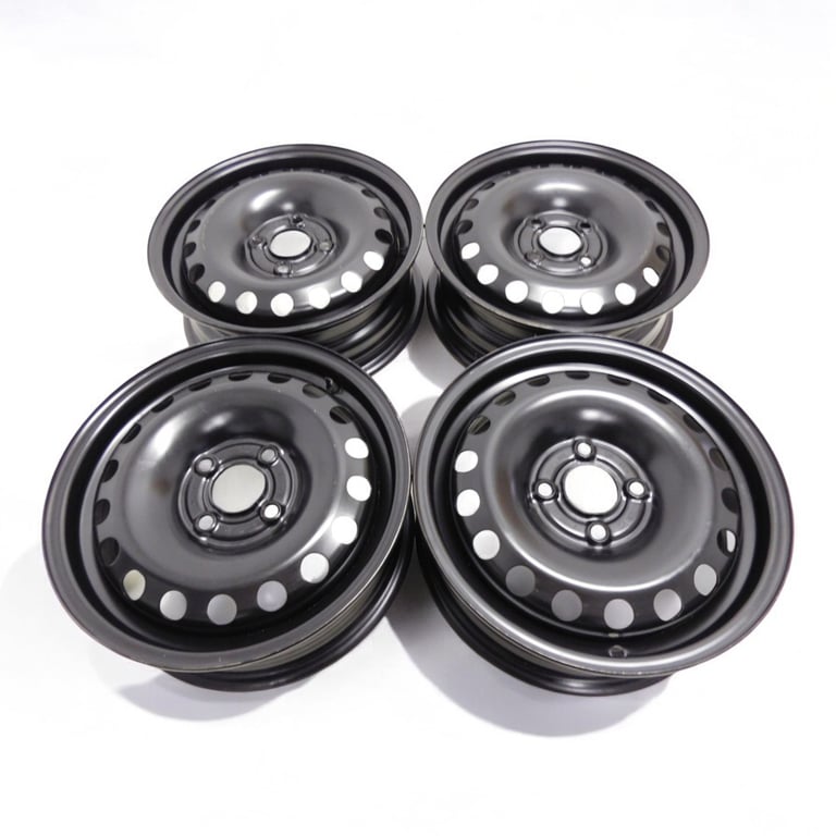 1x Alufelge 14 Zoll 5.0" 4x100 35ET Glanz Schwarz 1S0601027 Seat Mii Citigo Up