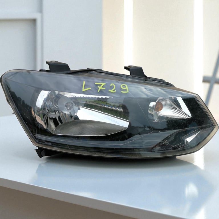 Frontscheinwerfer VW Polo 6r1 6R1941016E 89093890 Rechts Scheinwerfer Headlight SCH1903901343ej