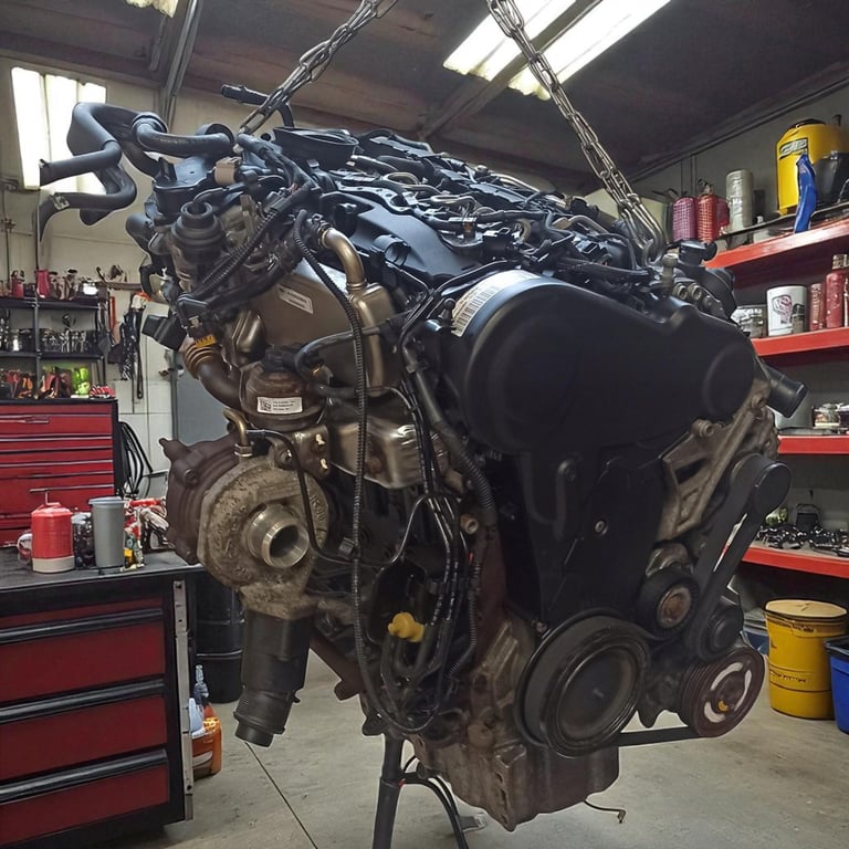 Motor Audi Q5 CJCD 2.0 TDI 150PS 110kW 2015 Diesel Engine Komplett