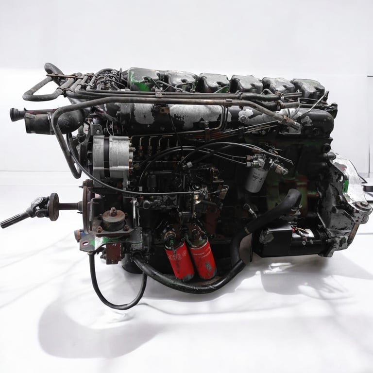 Motor Renault I G220 291PS Diesel Engine Komplett