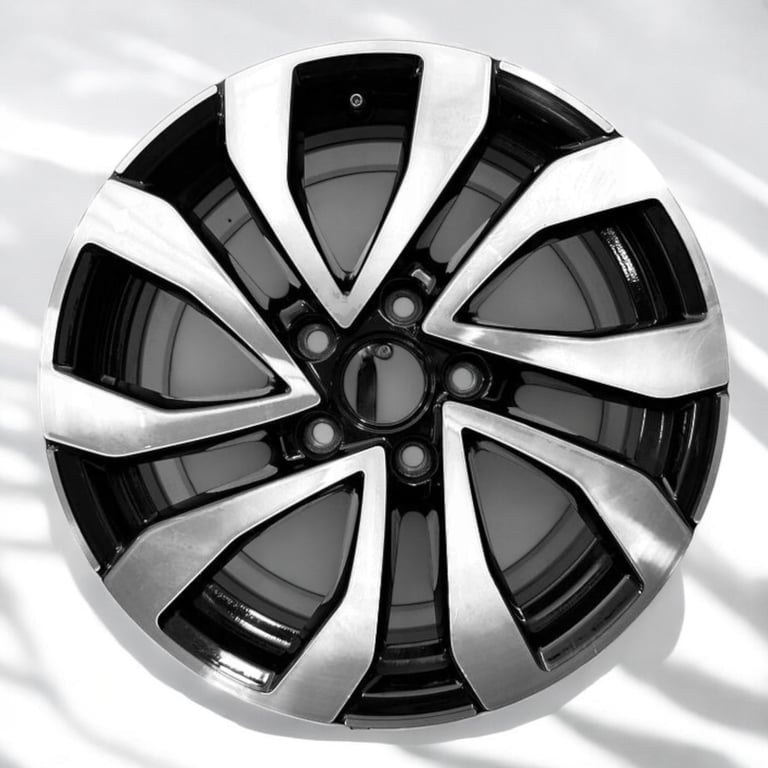 1x Alufelge 16 Zoll 7.0" 5x112 48ET Glanz Schwarz 5H0601025 VW Golf Viii FEL7964957898rf