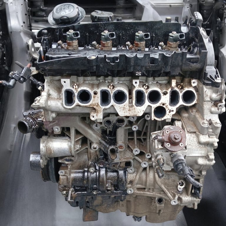 Motor BMW E87 N47D20C 2.0 116PS 85kW 179TKm 2007 Diesel Engine Unkomplett