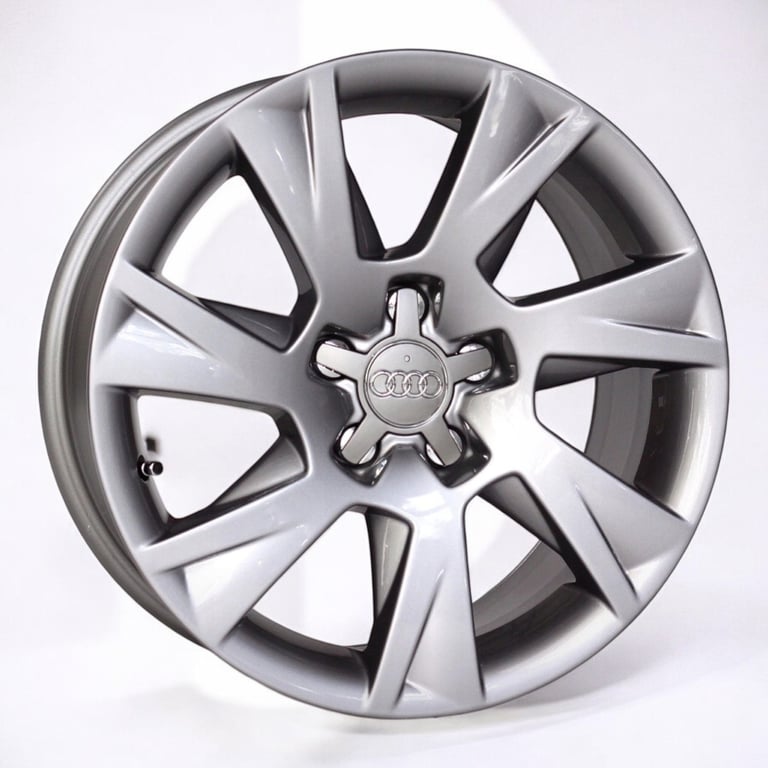 4x Alufelge 17 Zoll 7.5" 5x112 28ET Glanz Grau Audi A5 Rim Wheel FEL8450161189we