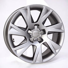 Laden Sie das Bild in den Galerie-Viewer, 4x Alufelge 17 Zoll 7.5" 5x112 28ET Glanz Grau Audi A5 Rim Wheel FEL8450161189we