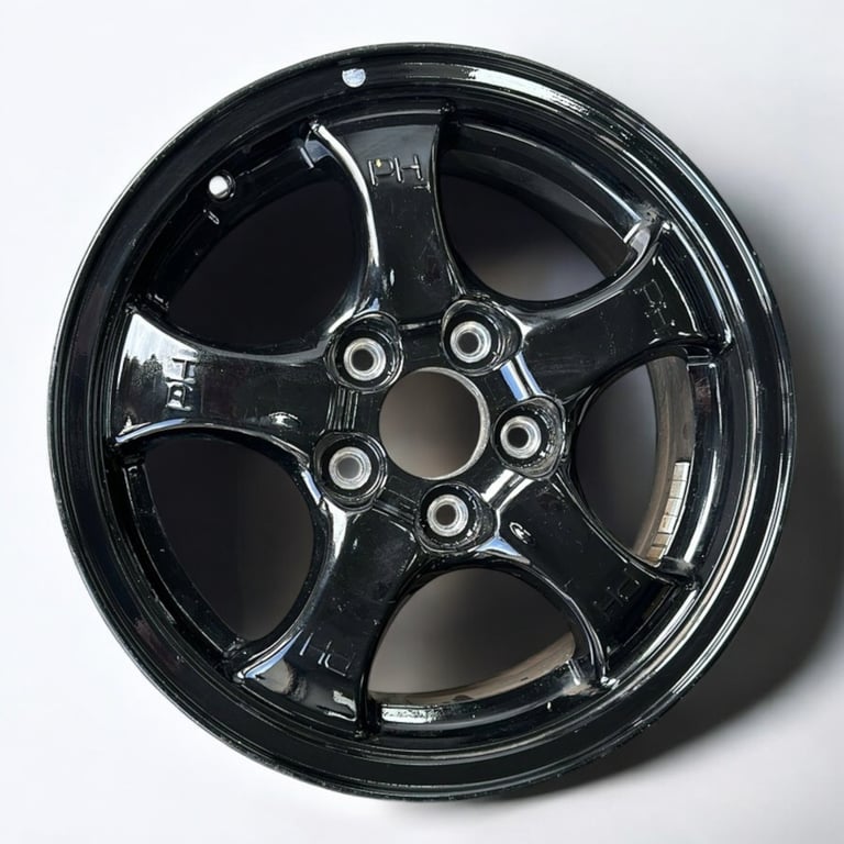 1x Alufelge 16 Zoll 6.5" 5x114.3 45ET Schwarz 52910-G5140 Kia Niro Rim Wheel