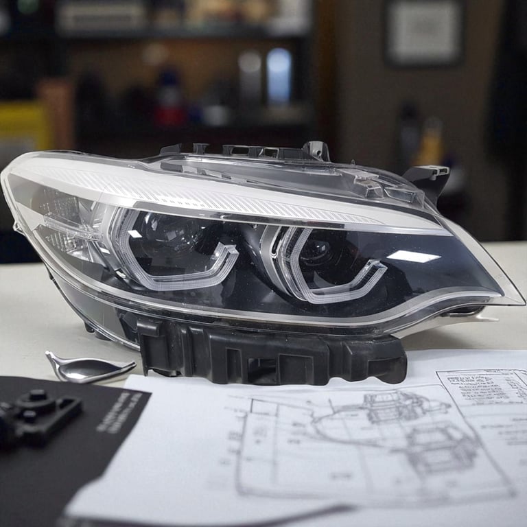 Frontscheinwerfer BMW 2 Coupe F22 F87 F23 8738686-02 LED Rechts Headlight SCH6578864069nq