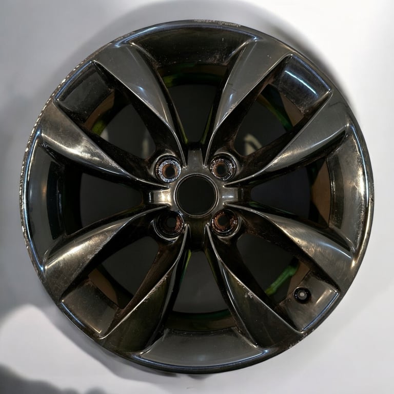 1x Alufelge 16 Zoll 6.5" 4x100 40ET OP072 Opel Corsa Rim Wheel