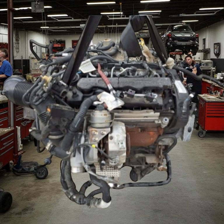 Motor VW Touran CRK 1.6 TDI 110PS 81kW 2017 Diesel Engine Komplett MOT3917064135gb