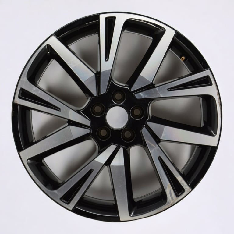 1x Alufelge 18 Zoll 7.0" 5x100 47ET Glanz 6F9071498A Seat Rim Wheel