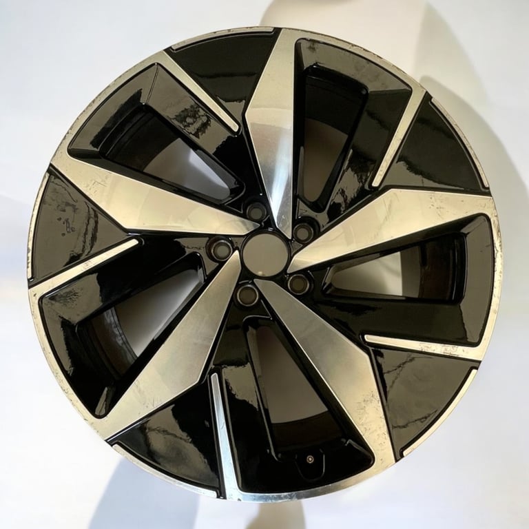 1x Alufelge 20 Zoll 9.0" 5x112 42ET Glanz Silber 11A601025J VW Rim Wheel FEL2390970651np