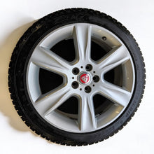 Laden Sie das Bild in den Galerie-Viewer, 1x Alufelge 18 Zoll 7.5&quot; 5x108 46ET Glanz Silber GX73-1007-DA Jaguar Xf