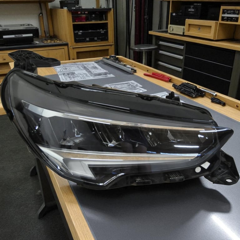 Frontscheinwerfer Opel Corsa F 9829522580 Full LED Rechts Scheinwerfer Headlight SCH5690874216ma